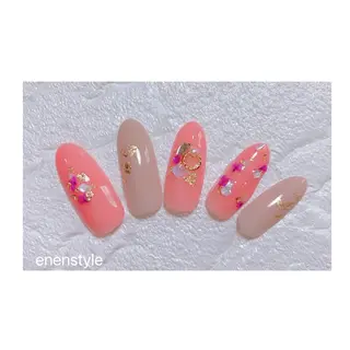 ショート ネイル 👑enen style👑のネイルデザイン