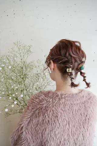 ヘアアレンジ ヘアメイク MEGUのヘアスタイル