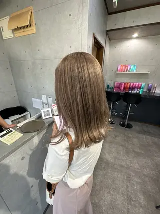 ミディアム REVE美容室 REVEマツエクのヘアスタイル