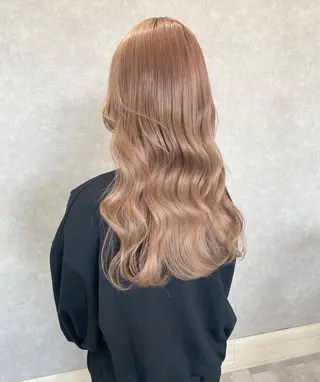 ミディアム mood alissaのヘアスタイル