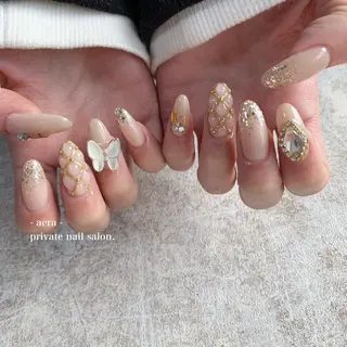 ネイル AERA nail shino🐱⸝꙳のネイルデザイン