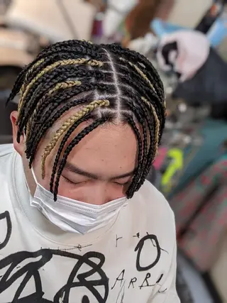 メンズ ショート scamp ★のヘアスタイル