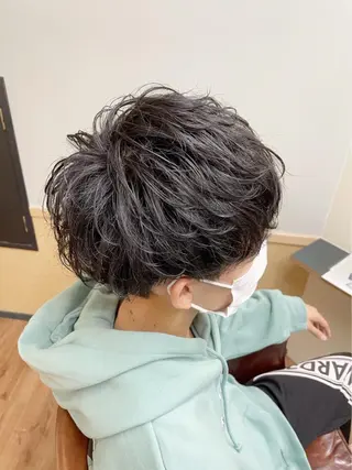 パーマ メンズ 小林 亮平のヘアスタイル