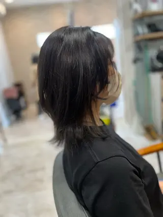 ミディアム 竹原 徹のヘアスタイル