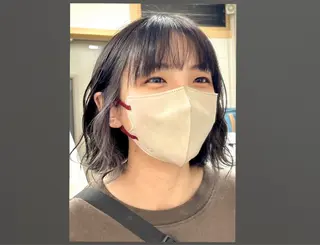 ショート デジタルパーマ募集‪ 平木亜美‪のヘアスタイル