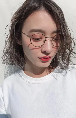 ショート カラー パーマ ooit 【オーイット】のヘアスタイル