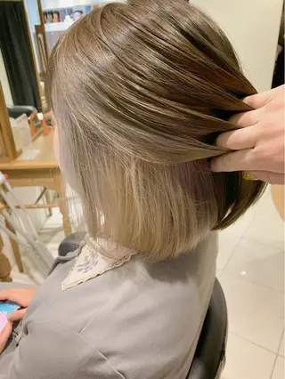 ミディアム カラー EARTH 福岡天神赤坂店のヘアスタイル