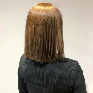 ミディアム カラー HIROKO / 透明感暖色カラー🎀のヘアスタイル
