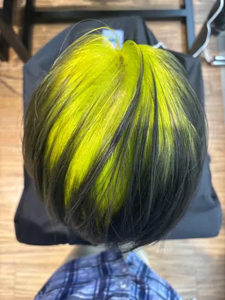 カラー ブリーチ/パーマ ♡MIYUU♡横浜のヘアスタイル