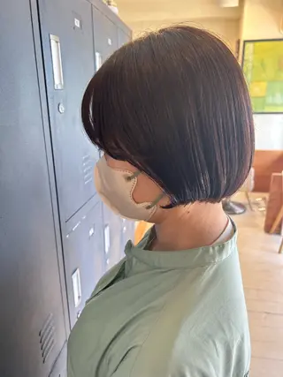 ショート 高津 千慧のヘアスタイル