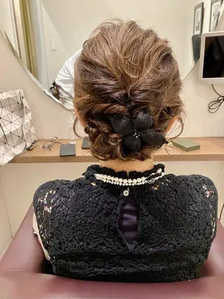 ヘアアレンジ 松岡 知のヘアスタイル