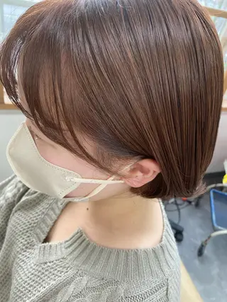 ショート 永沼 真依のヘアスタイル