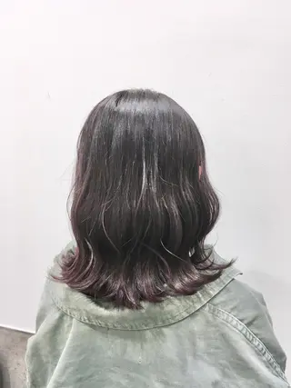 ミディアム カラー yoshi ☆のヘアスタイル