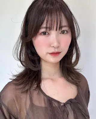 ミディアム カラー 🩰ナチュラル可愛い kamicare🩰のヘアスタイル