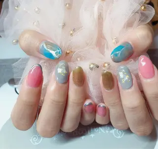 ネイル マジック ミラーのネイルデザイン