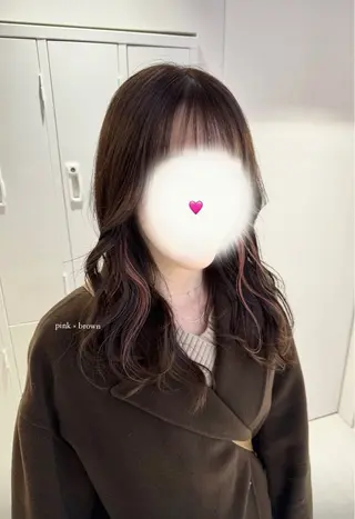 カラー Ami/艶カラー/ レイヤー/ハイトーンのヘアスタイル