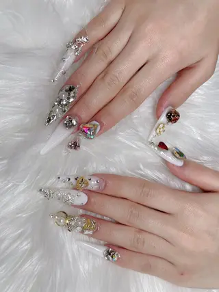 ロング ネイル 《LB》ラブリエ Nail&eyeのマツエク・マツパデザイン