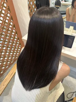 セミロング AYAKA 下北沢suuのヘアスタイル