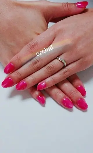 ネイル orchid ♡オーキッドのネイルデザイン