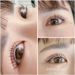 マツエク・マツパ swallow 奈良西大寺店のマツエク・マツパデザイン