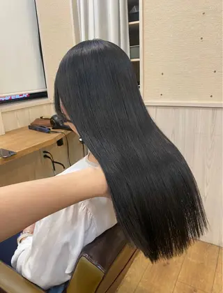 セミロング NUMBER 天王寺YUYAのヘアスタイル