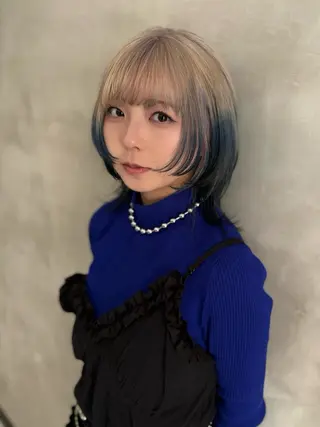 ミディアム カラー 優作 〜圧倒的信頼〜のヘアスタイル