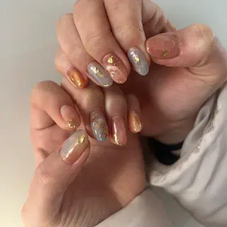ネイル 《ニュアンスネイル》 risaのネイルデザイン