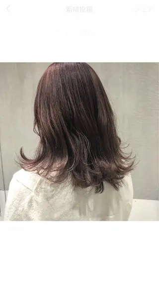 セミロング 【赤坂】髪質改善✨ 矢口嵩人のヘアスタイル