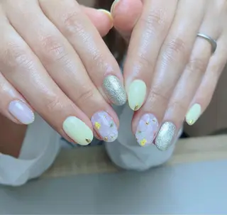 ミディアム cattleya nailのネイルデザイン