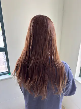 セミロング 古川 心のヘアスタイル