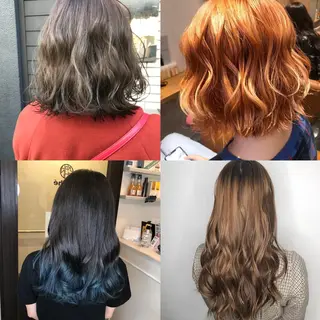 カラー ヘアアレンジ 平原 ミレイのヘアスタイル