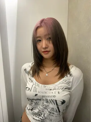 カラー デザインカラー 🎀REINA🎀のヘアスタイル