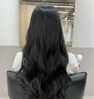 ロング 大人韓国ヘア🎀 しょうこLuanaのヘアスタイル