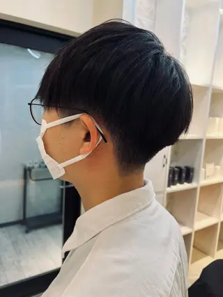 ショート メンズ あくつ べんのヘアスタイル