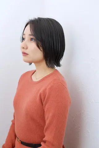 ミディアム カラー 🍑もも 🍑のヘアスタイル