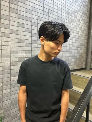 ショート パーマ メンズ 💈メンズ短髪特化 ✂︎伊藤大輝💈のヘアスタイル