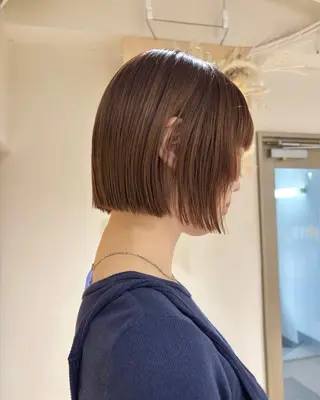 ショート カラー KANO🌷 艶カラーのヘアスタイル