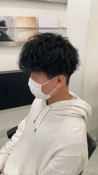 カラー パーマ メンズ 町田エリアＮｏ．１/ パーマ特化/太田京希のヘアスタイル