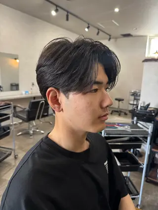 メンズ 鈴木 陸のヘアスタイル