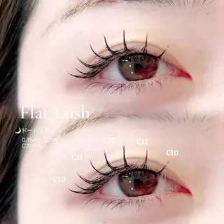 マツエク・マツパ まつ毛エクステモデル SHOKO🎀のマツエク・マツパデザイン