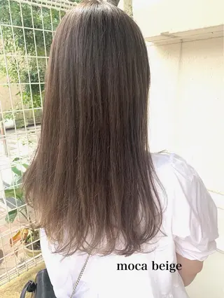 ロング カラー 透明感カラー👑 井上美乃里のヘアスタイル