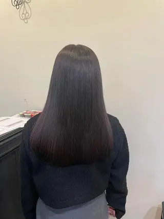 セミロング Hika.ハイトーン 髪質改善🩵ᩚ🫧のヘアスタイル