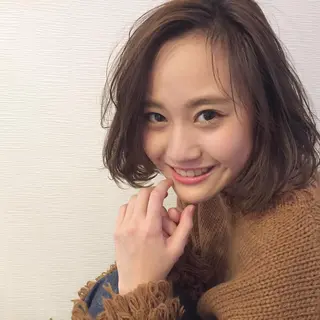 ショート カラー パーマ 池田 真由美のヘアスタイル