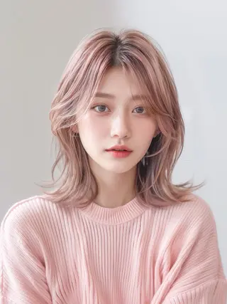 ミディアム 中村 優太のヘアスタイル