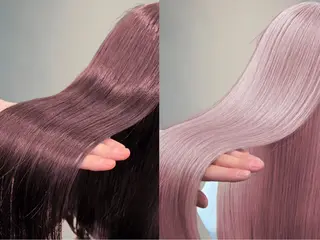 ロング カラー 《髪質改善 UN BLEACH》のヘアスタイル