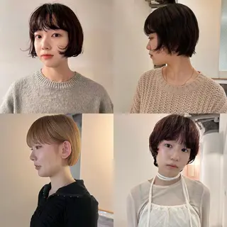 ショート 伊藤ほのか/パーマ /酸性ストレートのヘアスタイル