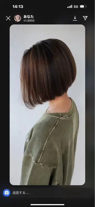 ショート カラー うる艶カラー美容師 ayumiのヘアスタイル