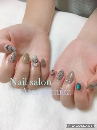 ネイル Nail salon ✩ ｱﾄﾗﾝﾃｨｶのネイルデザイン