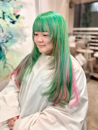 ロング 🤎指名No.1原宿 表参道coii日向花のヘアスタイル