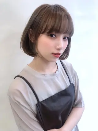 ミディアム カラー ✨レイヤーお任せ✨ 林有里子のヘアスタイル